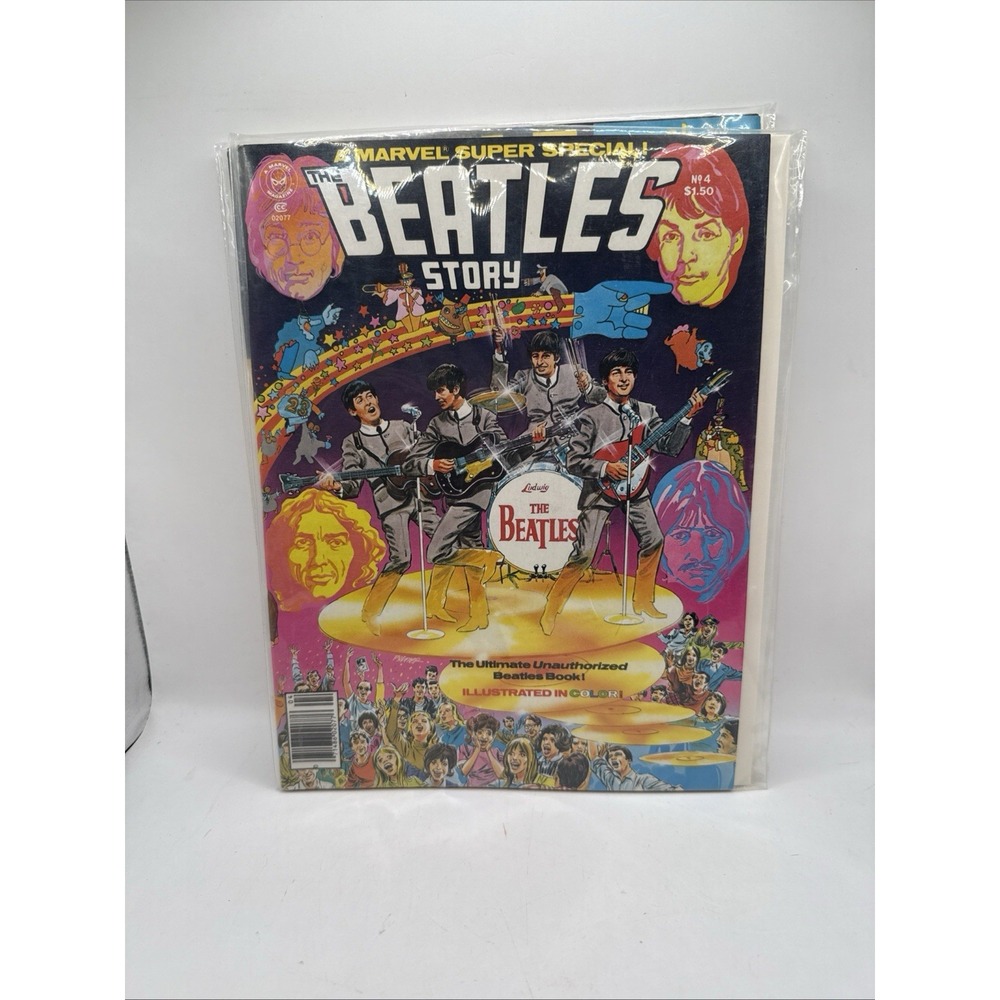 Marvel Super Special Vol.1 #4 Beatles 1978 High Grade!